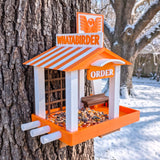 ADG42 The Whatabirder Parody Bird Feeder | Classic or Cafe Style