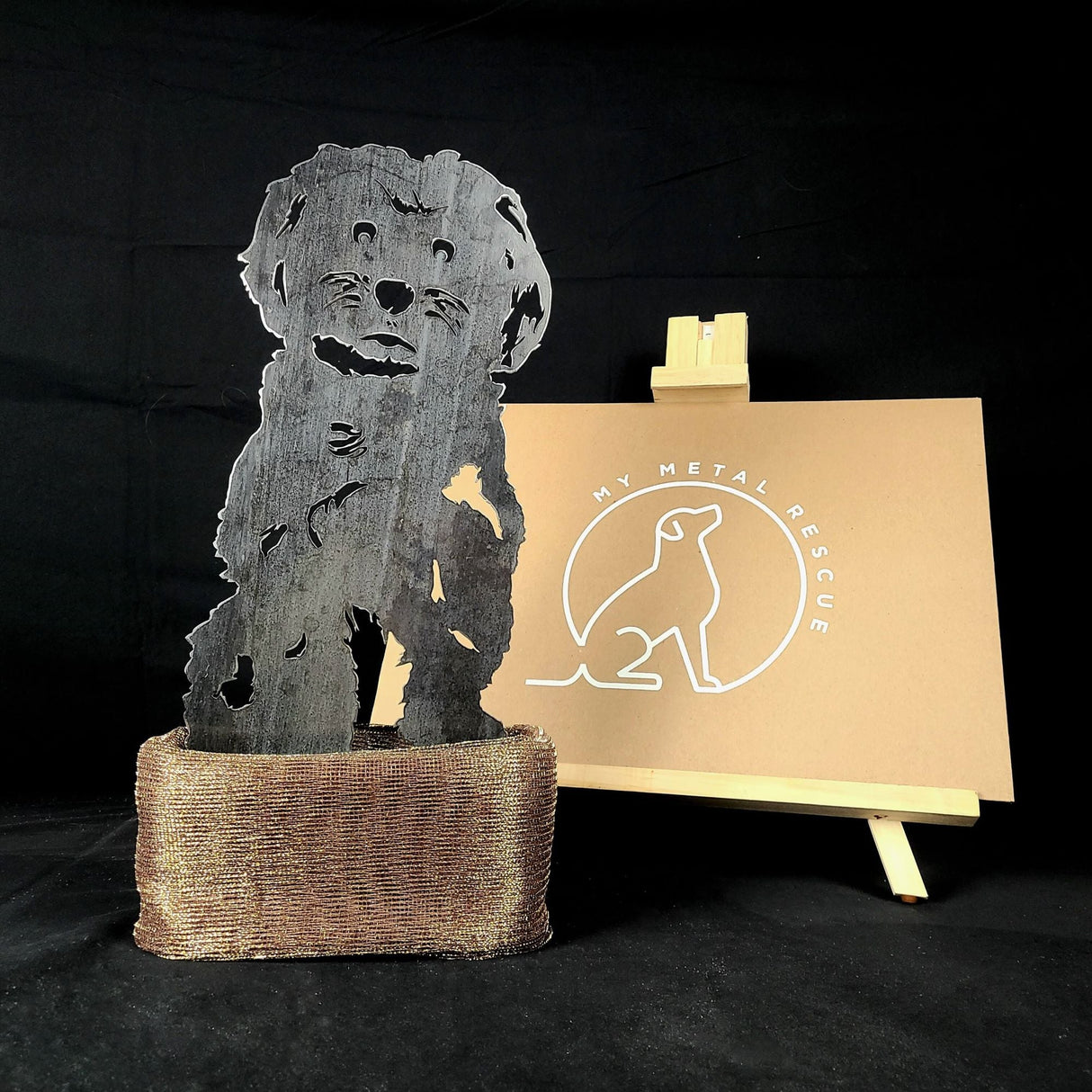 Havanese Garden Stake