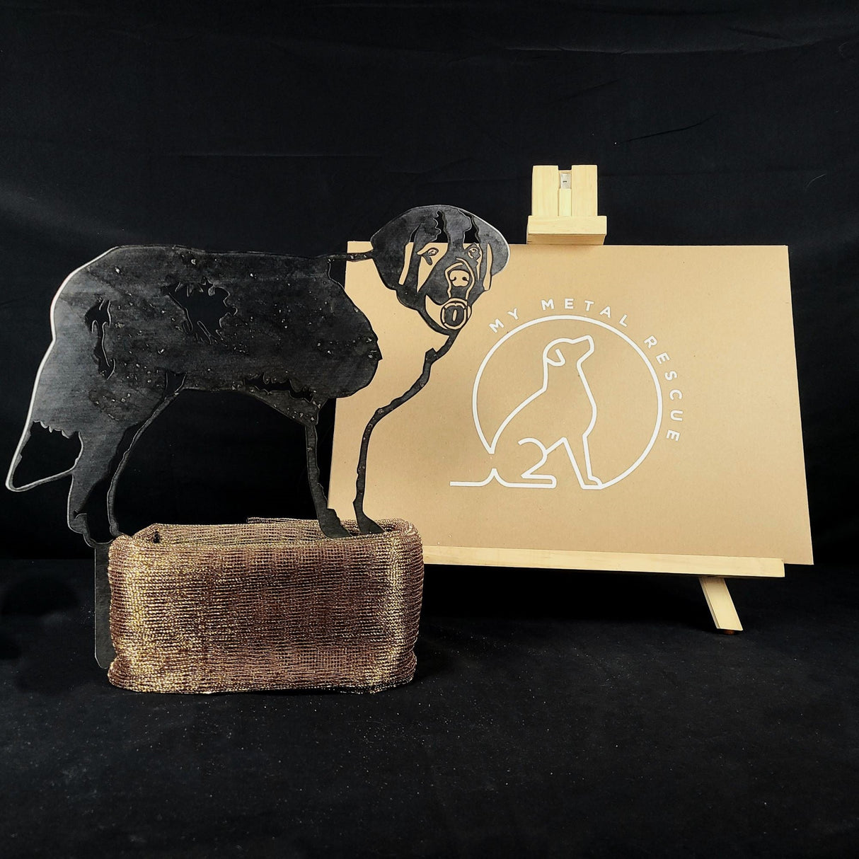 Saint Bernard Garden Stake