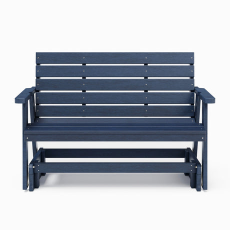 SimplyPoly Amish Made Signature Recycled Plastic Porch Glider