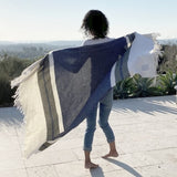 Peace Mother Earth Lambswool Blanket, 48” x 72”