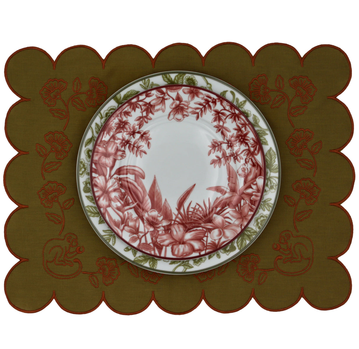 Pembroke Safari Dinner Plate - Set of 4 (+1 Bonus Plate)