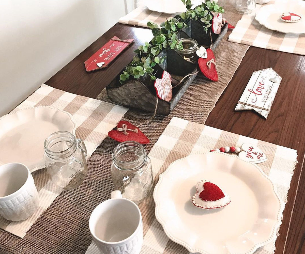 Buffalo Plaid Placemats - Table Placemats