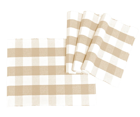 Buffalo Plaid Placemats - Table Placemats