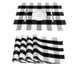 Black and White Placemat - Rectangle Placemats