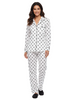 Womens Poplin Pajama Set