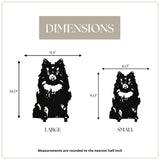 Pomeranian Garden Stake