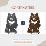 Pomeranian Garden Stake