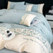 Premium French 100S Long-Staple Cotton Embroidered Bedding Set