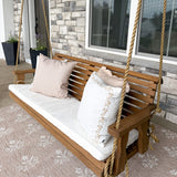 East Green Outdoor Bench and Porch Swing Cushion