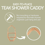 Tulum Natural Shower Caddy