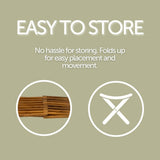 Winchester Teak Folding Stool