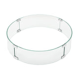 Black Aluminum Fire Table Set with Four Deep Seating Loveseats