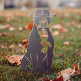 American Staffordshire Terrier Metal Art – Handcrafted Dog Décor