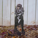 English Setter Garden Stake