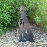 Great Dane Garden Stake