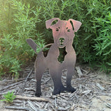 Jack Russell Terrier Garden Stake
