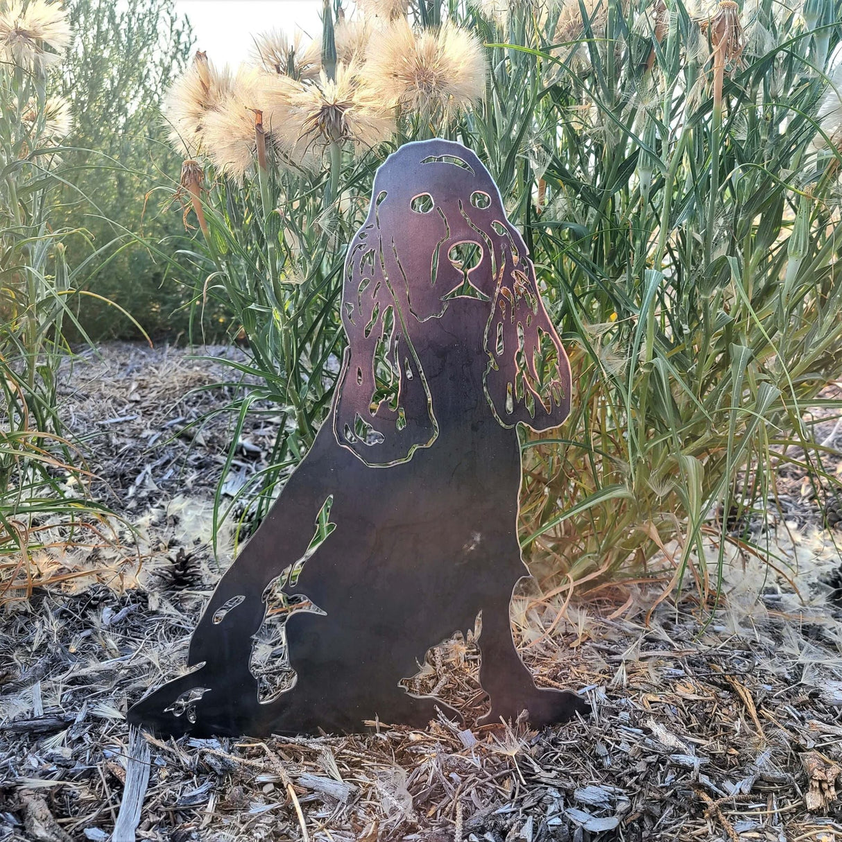 Cocker Spaniel Garden Stake