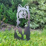 Shetland Sheepdog Garden Stake