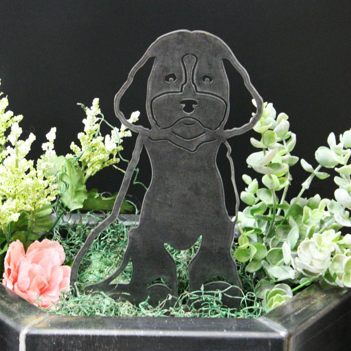 Maltipoo Garden Stake