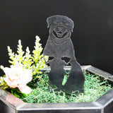 Rottweiler Garden Stake