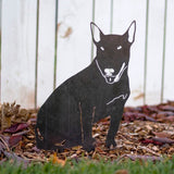 Bull Terrier Garden Stake