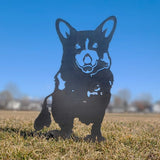 Corgi Garden Stake