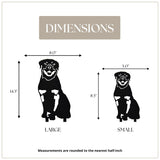 Rottweiler Garden Stake