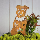 Schnauzer Garden Stake