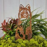 Shetland Sheepdog Garden Stake