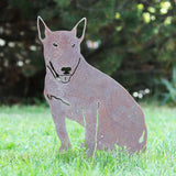 Bull Terrier Garden Stake