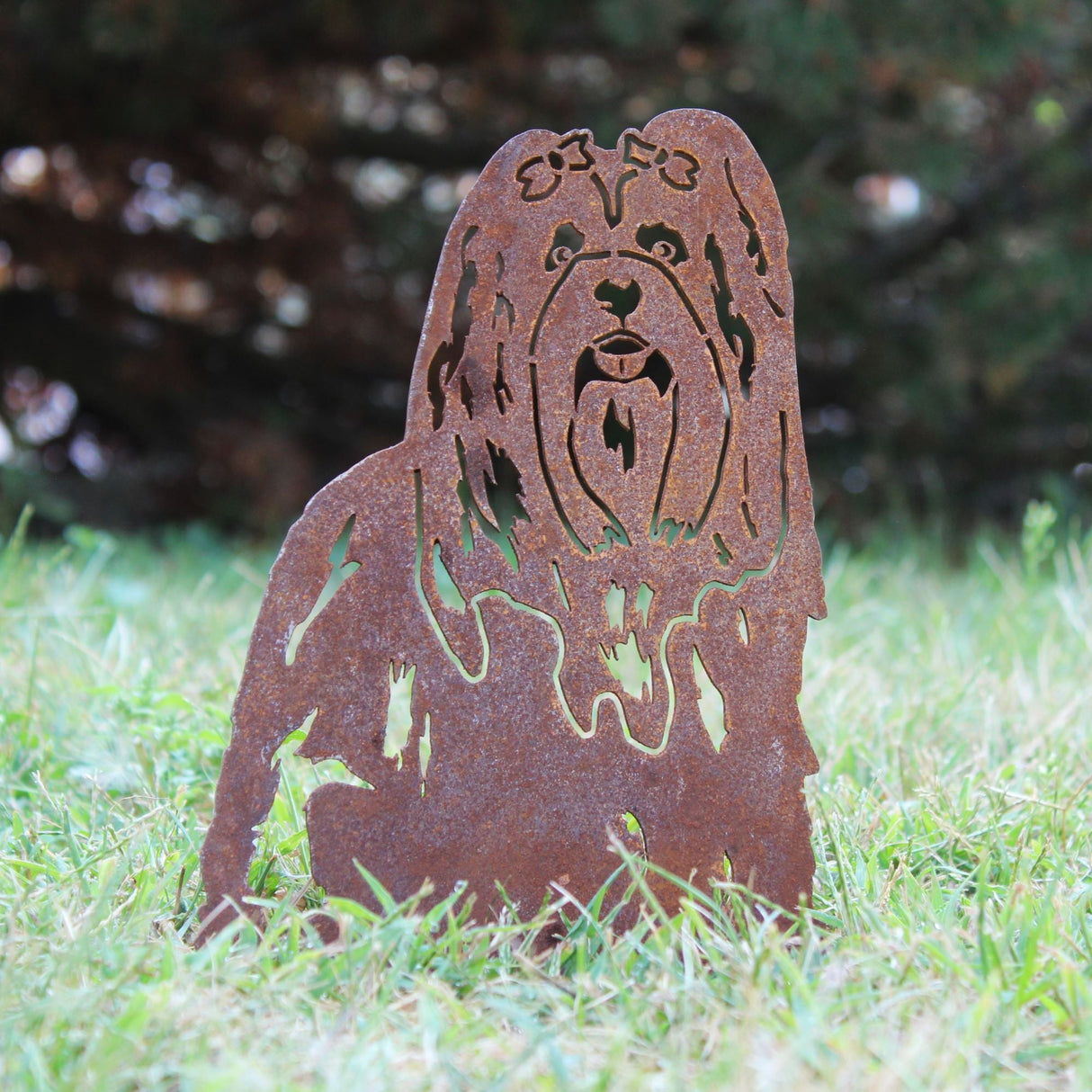 Shih Tzu Garden Stake