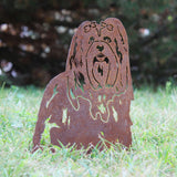 Shih Tzu Garden Stake