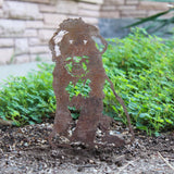 Old English Sheepdog Garden Stake