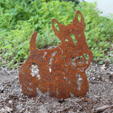 Scottish Terrier Garden Stake