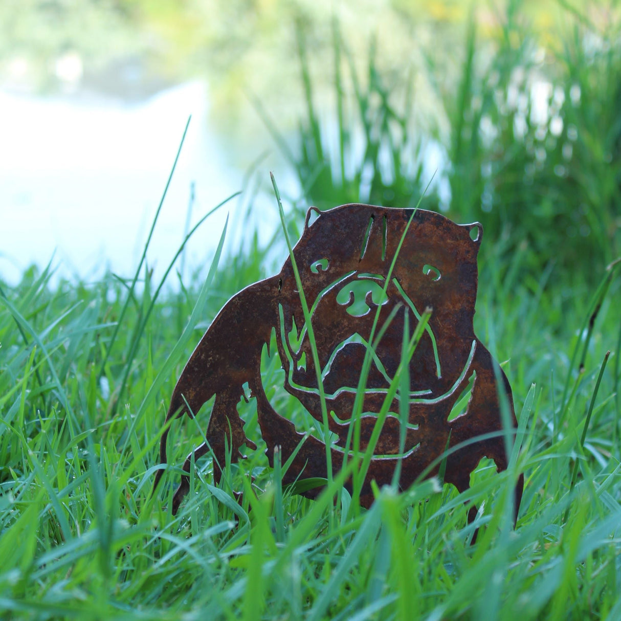 American Bully Garden Stake