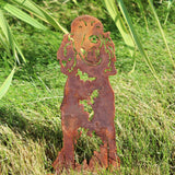 English Setter Garden Stake