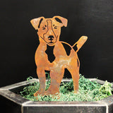 Jack Russell Terrier Garden Stake
