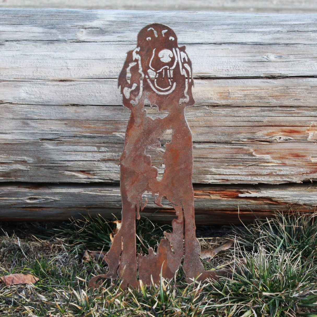 Irish Setter Garden Stake