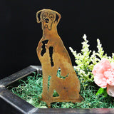 Great Dane Garden Stake