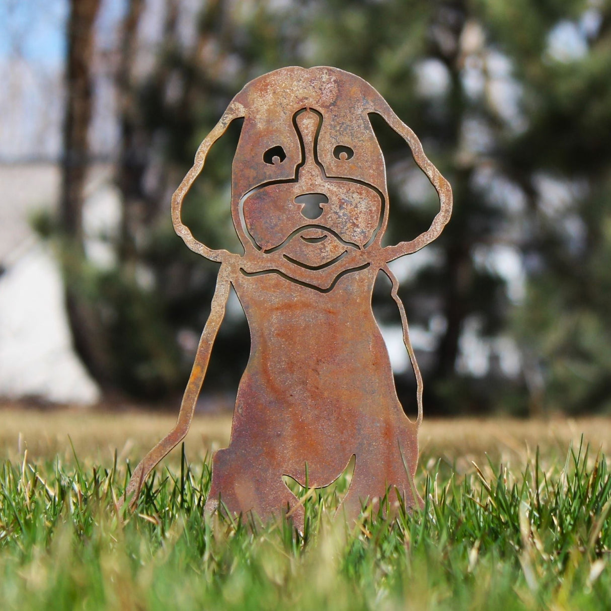 Maltipoo Garden Stake