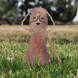 Maltipoo Garden Stake