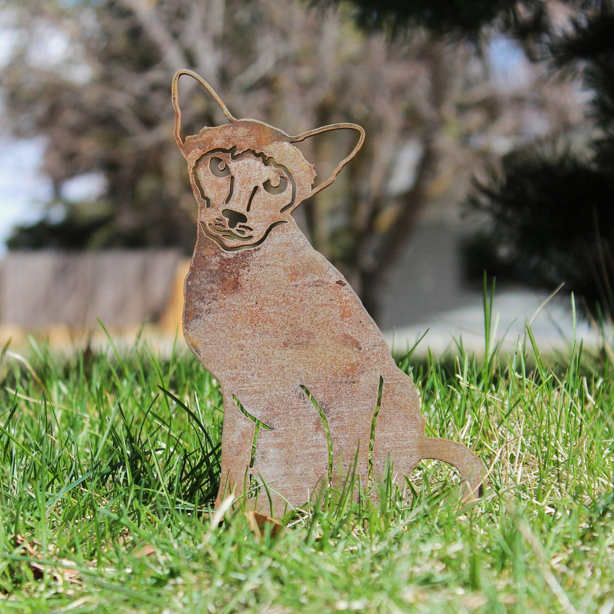 Siamese Garden Stake