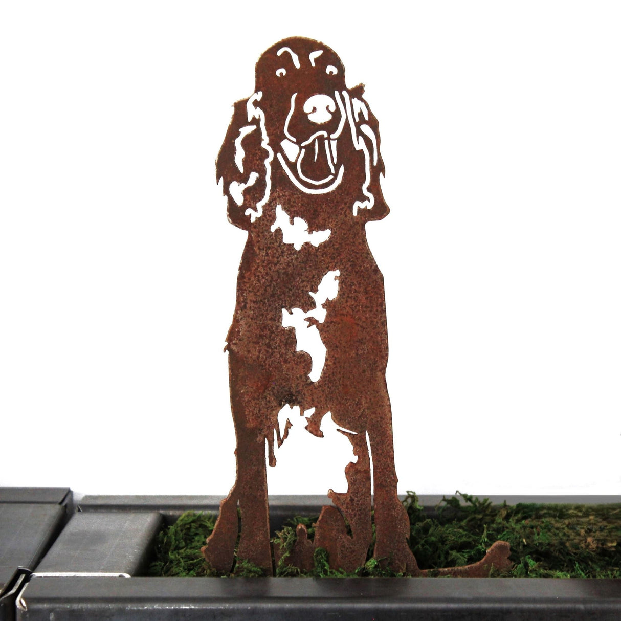 English Setter Garden Stake