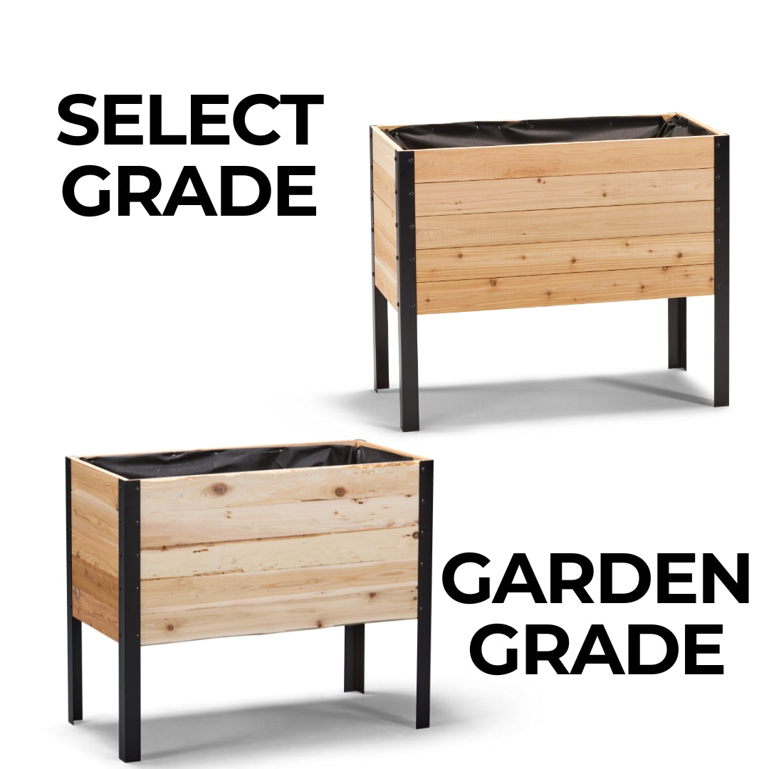 18″ x 36″ Deep Root Raised Garden Bed - 30″ TALL / Select Grade