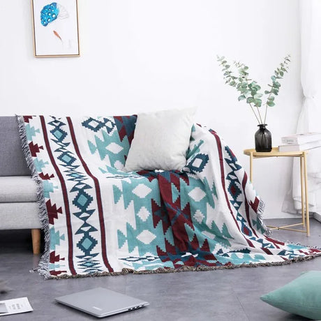 Butterfly Carp Sofa Blanket