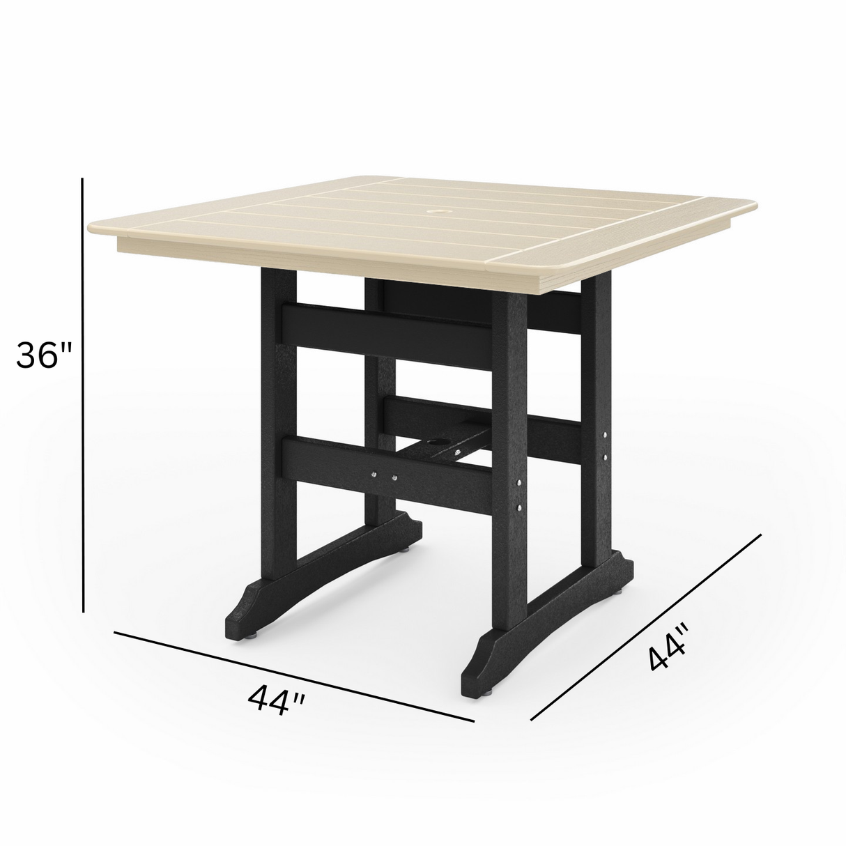 Savannah Square Counter Table, 44"