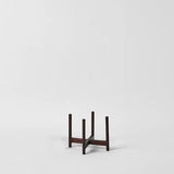 Rounded Hardwood Plant Stand