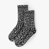 Polar Feet Fleece Socks - Snow Leopard