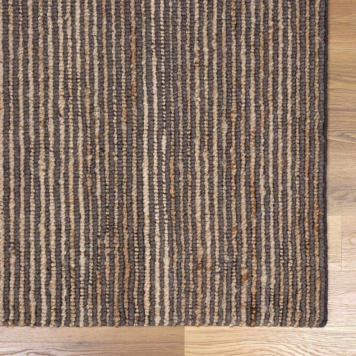 The Merel Hand Woven Rug, Medium Brown